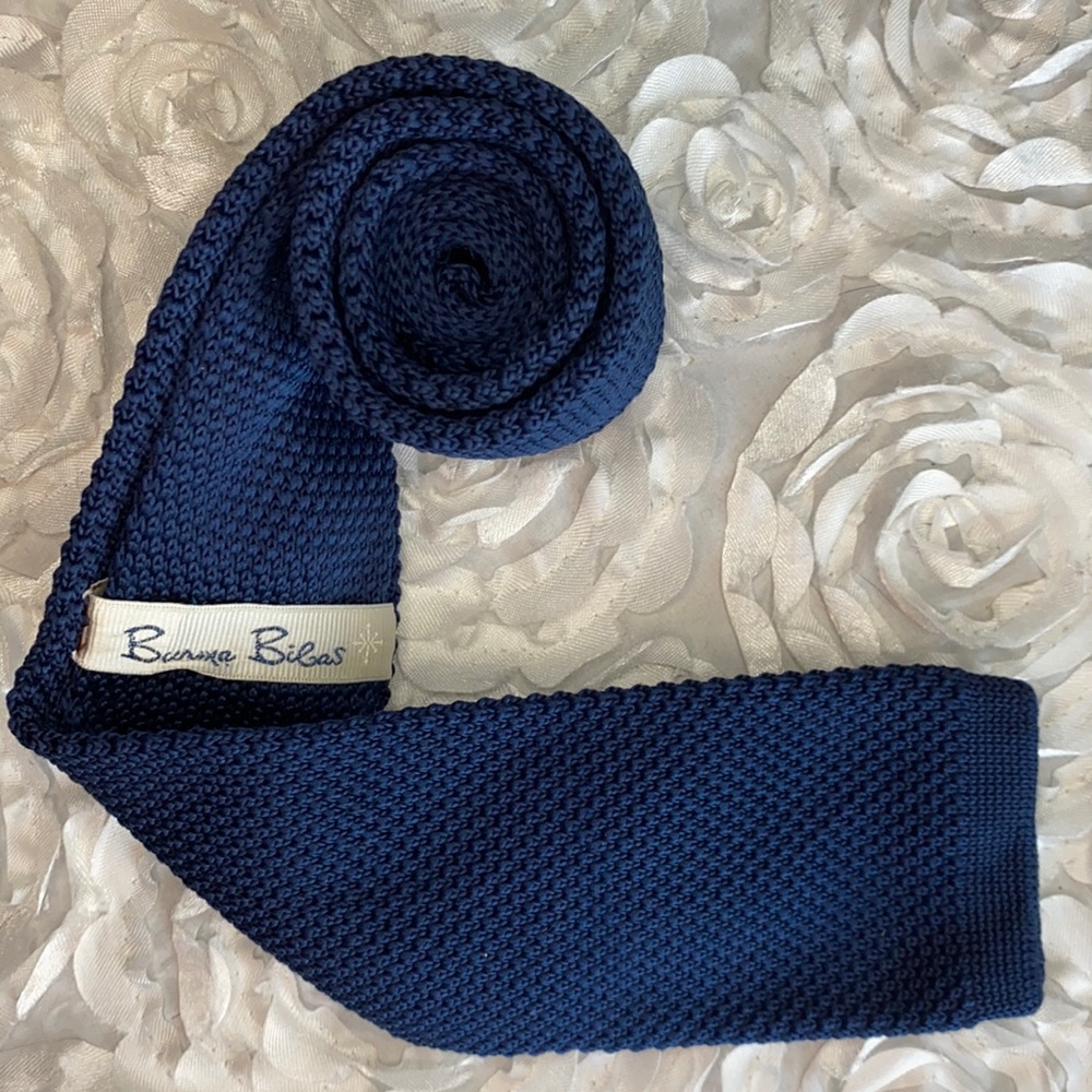 New Burma Bibas knit tie